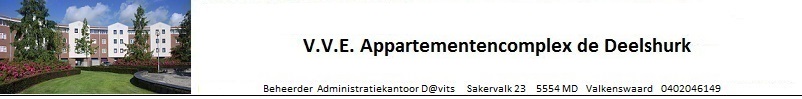 VVE Appartementencomplex de Deelshurk
